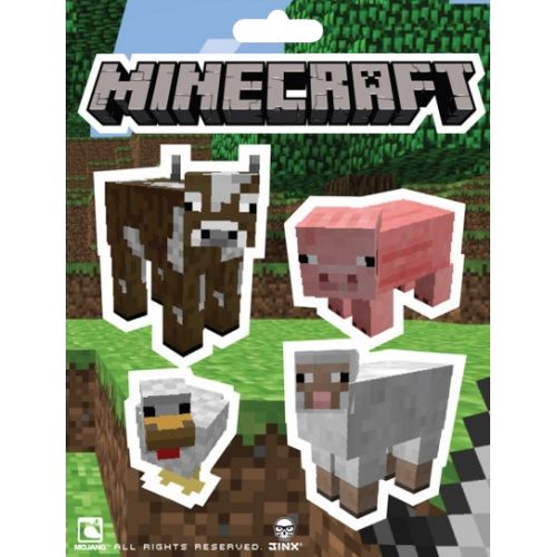 Купить Jazwares Sticker Pack Minecraft 5in1