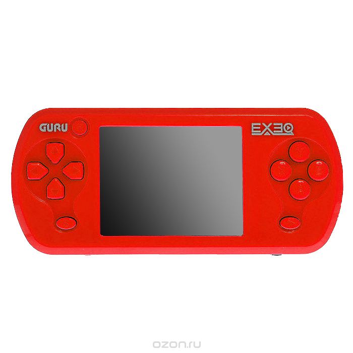 Купить Портативная игровая консоль EXEQ Guru (красная)
