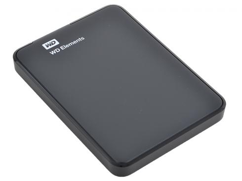 Купить Внешний жесткий диск 2.5" USB3.0 1 Tb Western Digital Elements Portable WDBUZG0010BBK-EESN черный