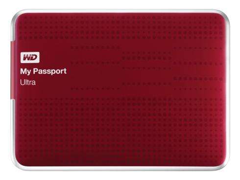 Купить Внешний жесткий диск 2.5" USB3.0 500 Gb Western Digital My Passport Ultra! WDBLNP5000ARD-EEUE красный