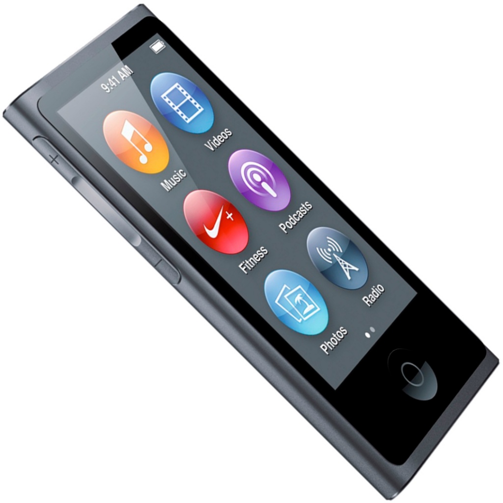 Купить Плеер APPLE iPod Nano 7 — 16Gb Space Gray ME971