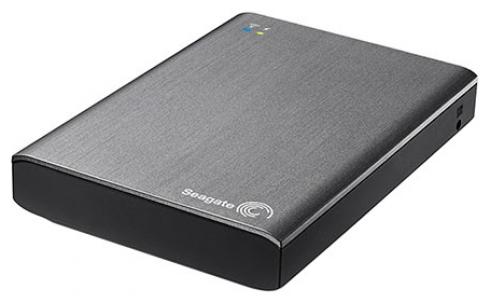 Купить Внешний жесткий диск 2.5" USB3.0/Wi-Fi 1 Tb Seagate Wireless Plus mobile device storage STCK1000200 черный