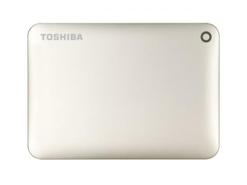 Купить Внешний жесткий диск 2.5" USB3.0 1Tb Toshiba Canvio Connect II HDTC810EC3AA золотистый