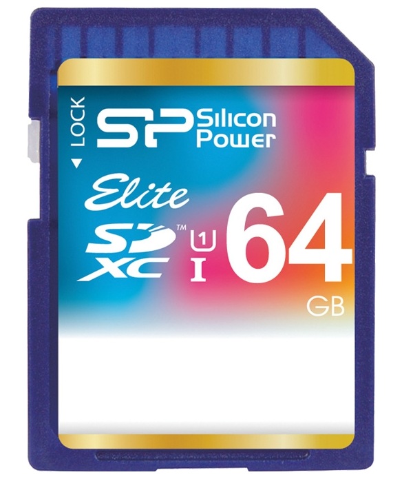Купить Silicon Power SDXC 64Гб Elite Class10 UHS-I