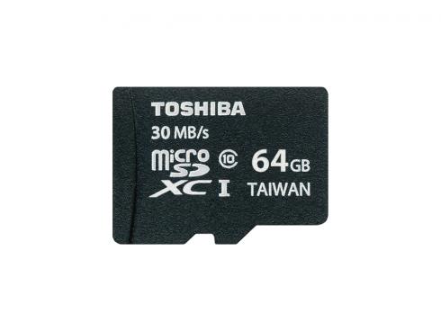 Купить Карта памяти Micro SDXC 64Gb Class 10 Toshiba SD-C064UHS1 + адаптер SD
