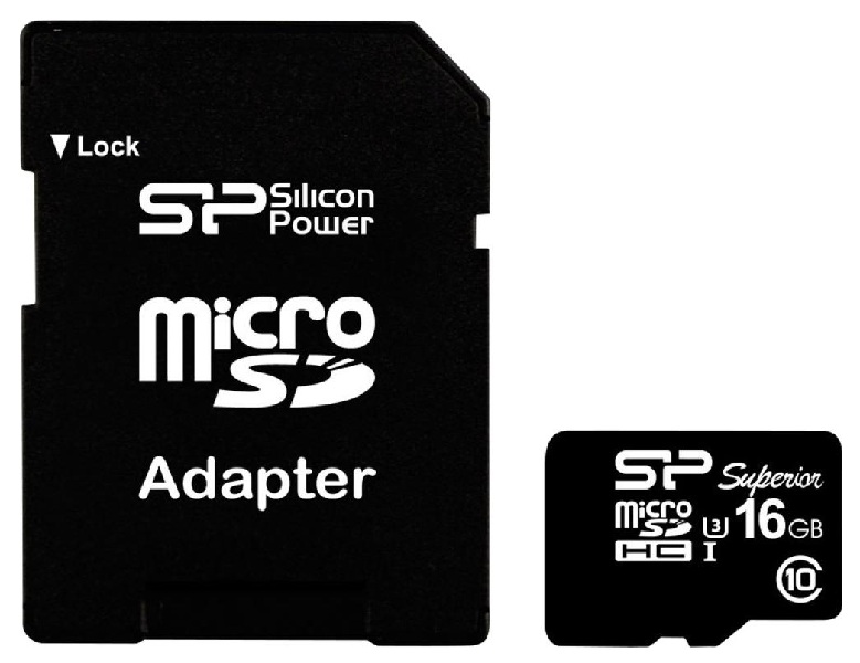 Купить Silicon Power microSDHC 16Гб Elite Cl10 UHSI