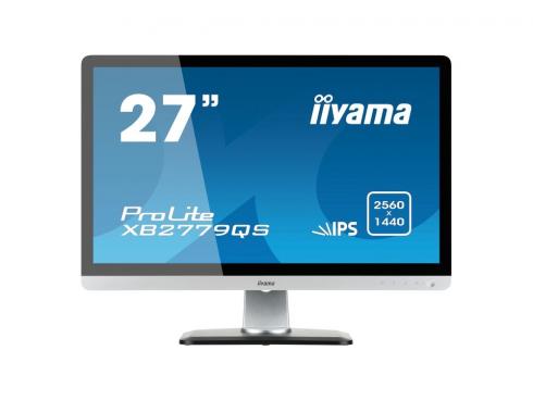 Купить Монитор 27" Iiyama Pro Lite XB2779QS-S1 серебристый IPS 2560×1440 5000000:1 350кд/м2 5мс VGA DVI HDMI DisplayPort колонки