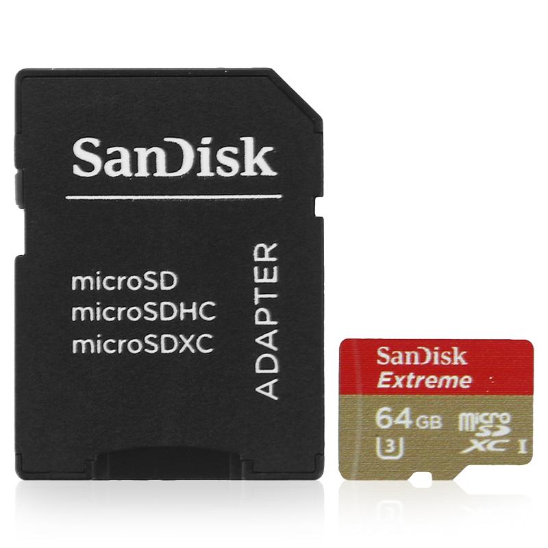 Купить карта памяти TransFlash 64Gb MicroSDXC class 10 UHS-I SanDisk Extreme 60MB/s