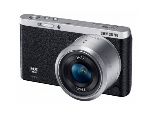 Купить Фотоаппарат Samsung NX mini 20.5Mp 9-27mm серебристый/черный набор с объективом EV-NXF1ZZB2IRU