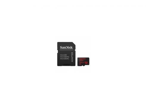 Купить Карта памяти Micro SDXC 128GB Class 10 Sandisk SDSDQUI-128G-G46 + адаптер SD