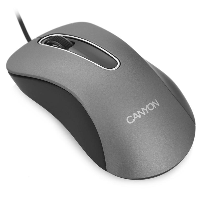 Купить мышь Canyon CNE-CMS3 Grey USB