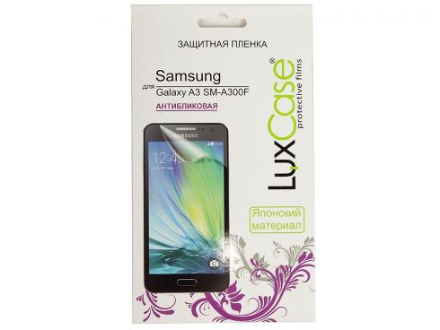 Купить Пленка защитная антибликовая Lux Case для Samsung Galaxy A3 SM-A300F