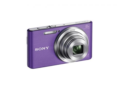 Купить Фотоаппарат Sony DSC-W830V 20.5Mp 8x Zoom фиолетовый