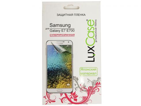 Купить Пленка защитная суперпрозрачная Lux Case для Samsung Galaxy E7 SM-E700