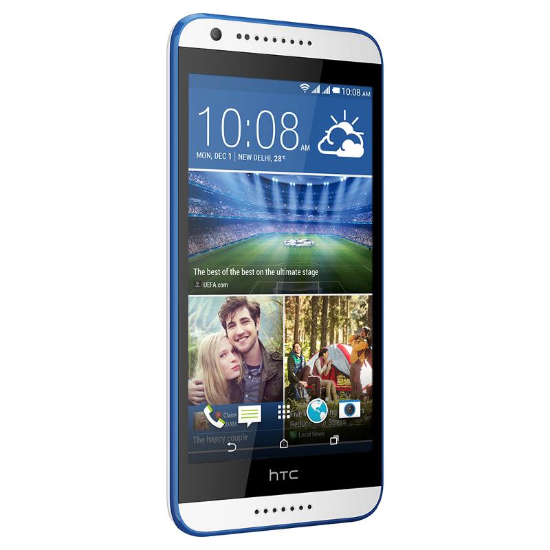 Купить Смартфон HTC Desire 620G dual sim glossy white/blue