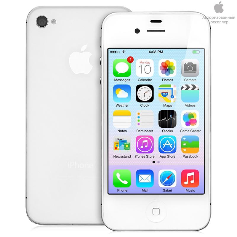 Купить Смартфон Apple iPhone 4S 8Gb White MF266RU/A