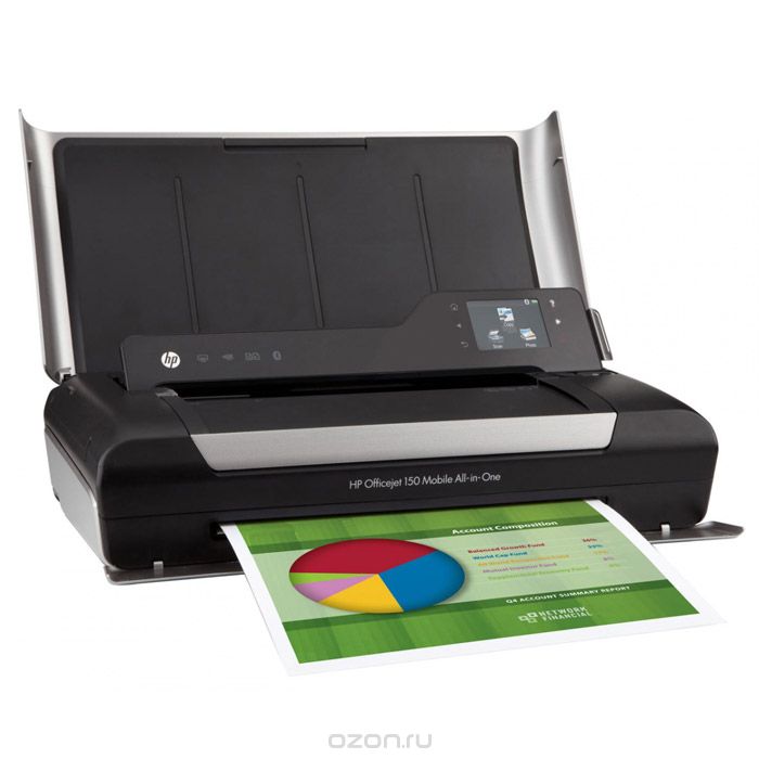 Купить HP OfficeJet 150 Mobile All-in-One L511a (CN550A)