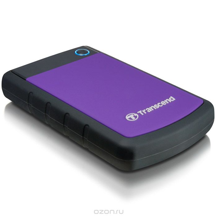 Купить Transcend StoreJet 25H3 1TB, Purple внешний жесткий диск (TS1TSJ25H3P)