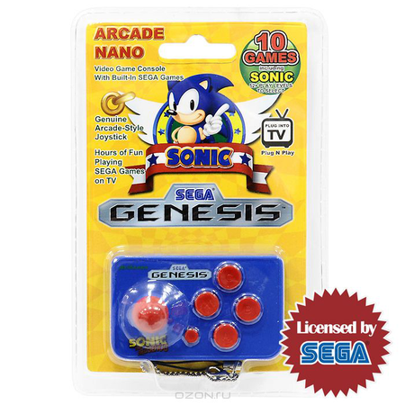 Купить Игровая приставка SEGA Genesis Nano Sonic 10 игр