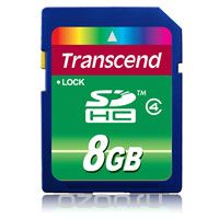 Купить Transcend SDHC Class 4 8GB