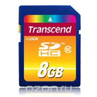 Купить Transcend SDHC Class 10 8GB (TS8GSDHC10)