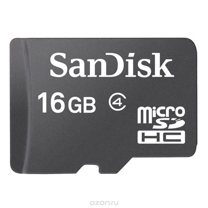 Купить Sandisk microSDHC 16GB (SDSDQM-016G-B35)