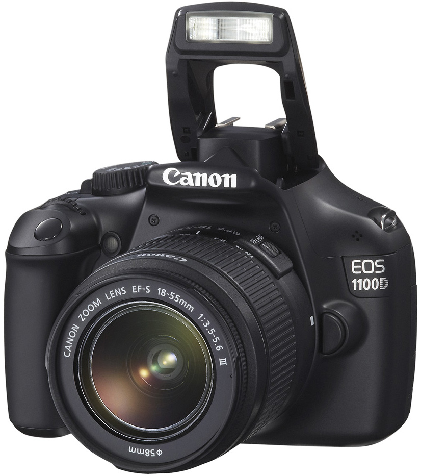 Купить Canon EOS 1100D Kit 18-55 DC III (черный)