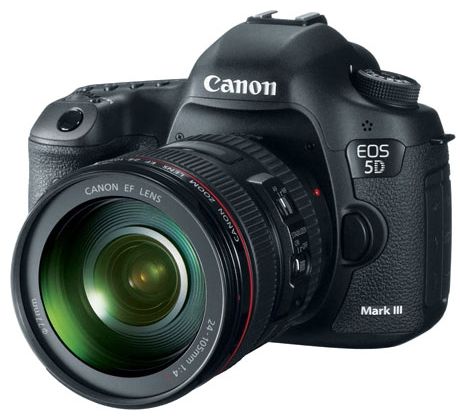 Купить Canon EOS 5D Mark III Kit 24-105 (черный)