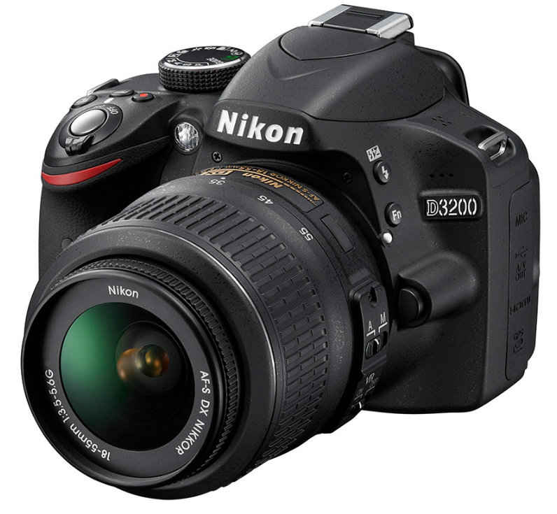 Купить Nikon D3200 Kit 18-55 II (черный)