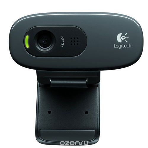 Купить Logitech C270 Webcam, Black (960-000636)